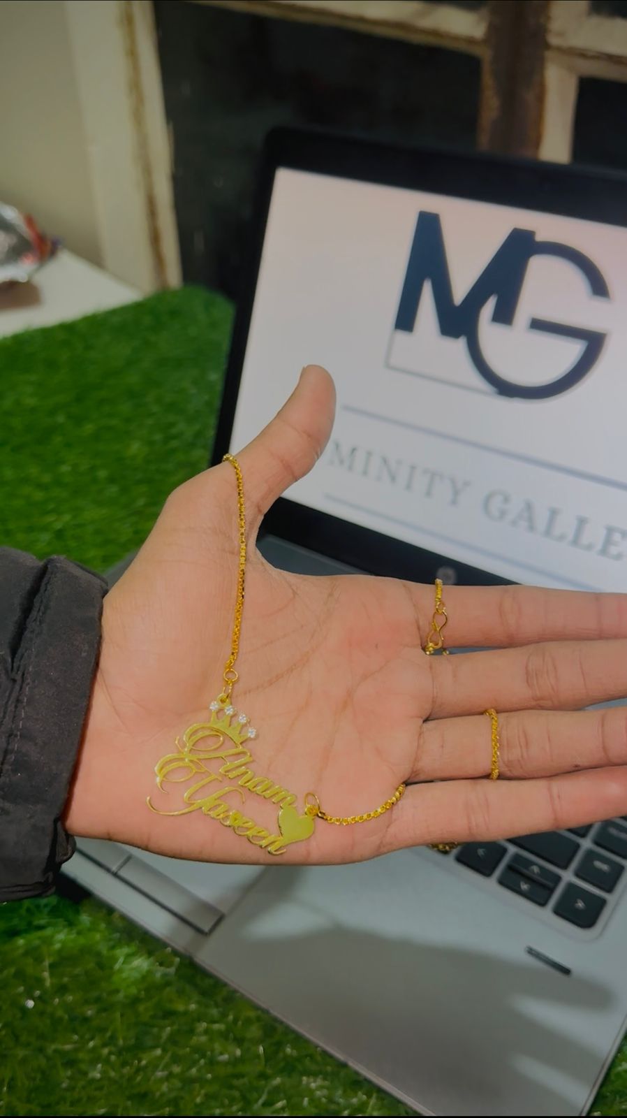 New Crown Heart Necklace